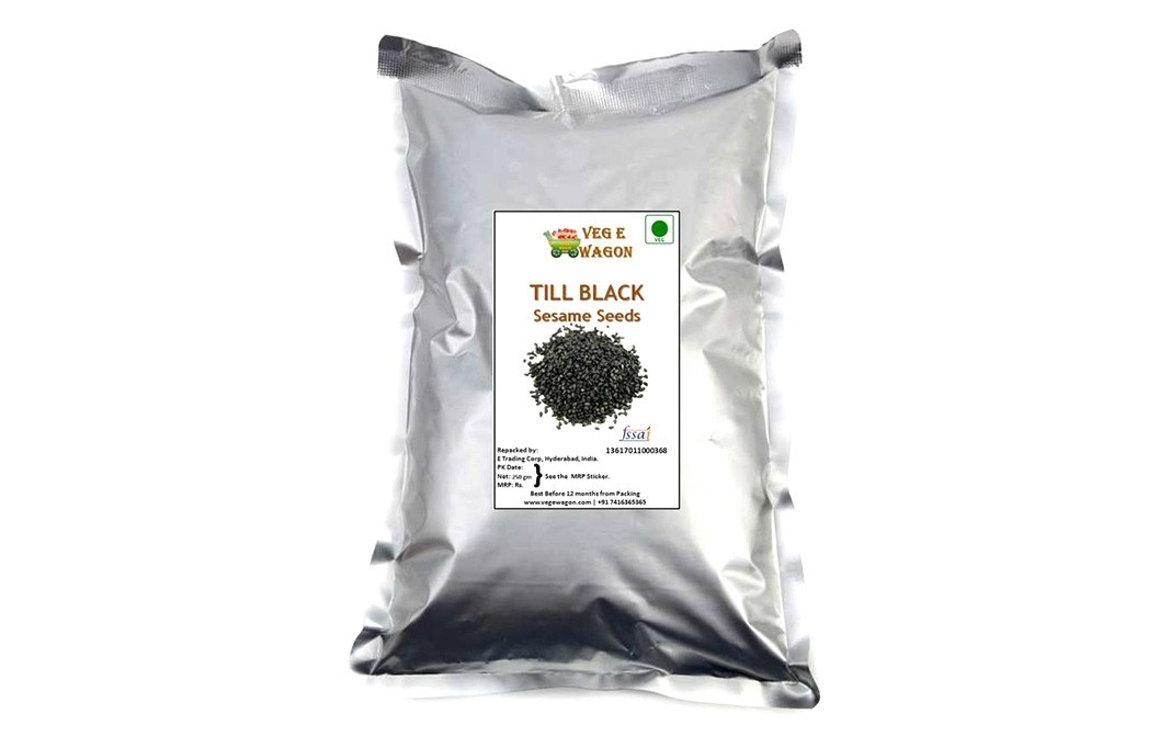Veg E Wagon Till Black Sesame Seeds    Pack  250 grams